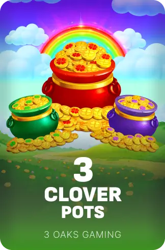 3 Clover Pots